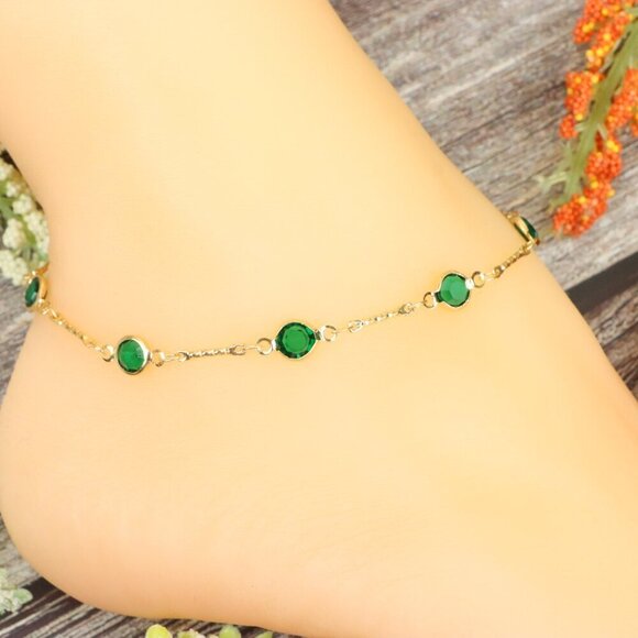 "Elegant Handmade Anklet – Delicate Jewelry for Women, MAR091532 - Picture 6 of 10